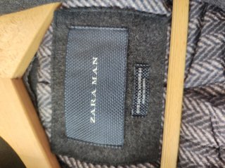 Chaqueta Zara Man Gris