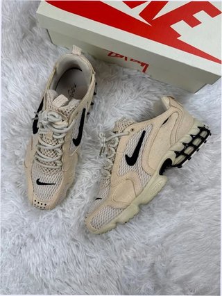 Nike Air Zoom Spiridon Cage 2 Stussy Fossil 38