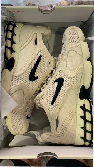 Nike Air Zoom Spiridon Cage 2 Stussy Fossil 38