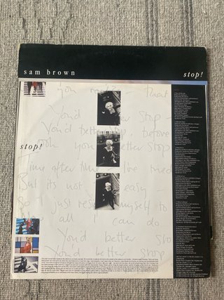 Vinilo Sam Brown Stop!