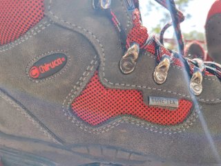 Botas Chiruca Hiking Talla 39 Gris/Rojo