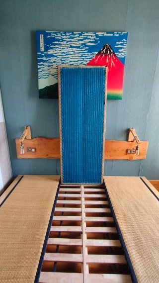 Base Tatami Madera y Bambú