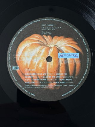 Vinilo Helloween “Pink Bubbles Go Ape”