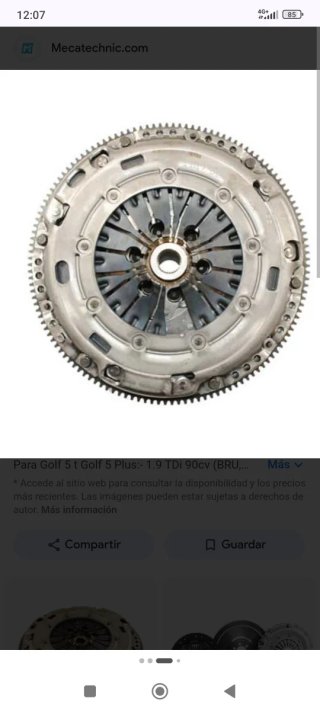 Embrague bimasa 1.9 TDI