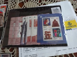 Colección Sellos España 2012 Completa