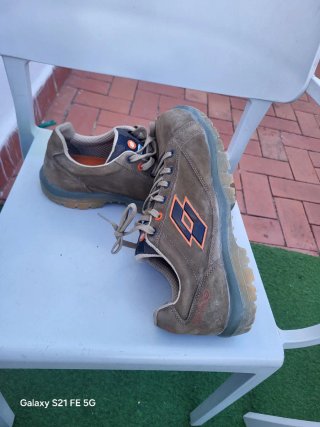 Zapatos de trabajo Lotto marrones