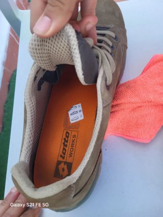 Zapatos de trabajo Lotto marrones