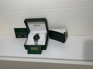 Reloj Seiko Kinetic 100m automático acero