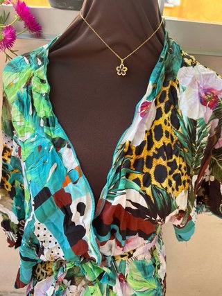 Copricostume floreale taglia L/XL
