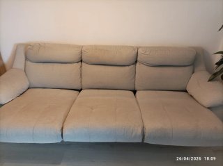 Sofá 3 plazas 275cm desplega blecolor invictus 336