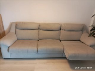 Sofá 3 plazas 275cm desplega blecolor invictus 336
