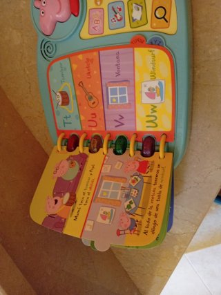 Libro interactivo Peppa pig