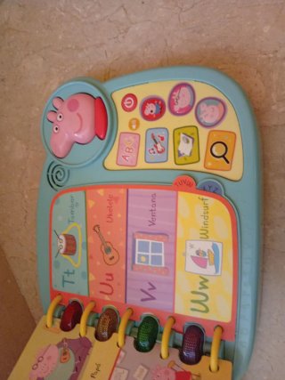 Libro interactivo Peppa pig
