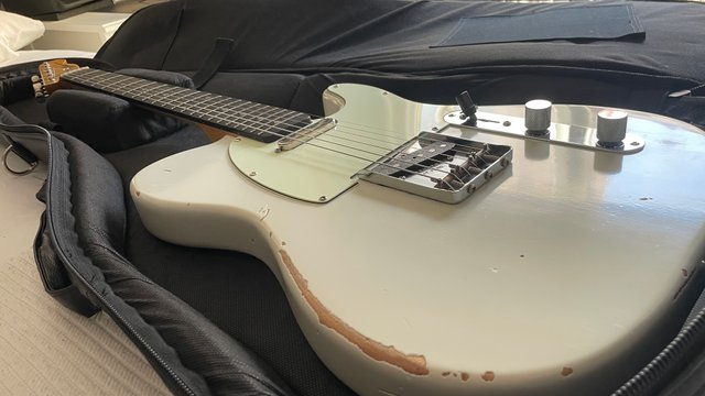 Telecaster Olympic White Relic