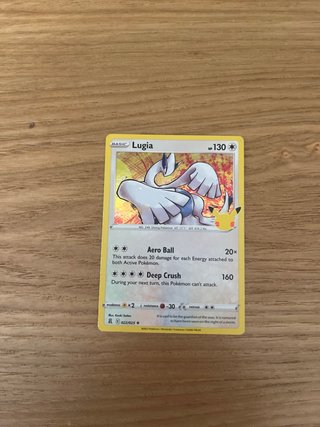 Cartas Pokémon 25 Aniversario Zekrom Lugia Pikachu