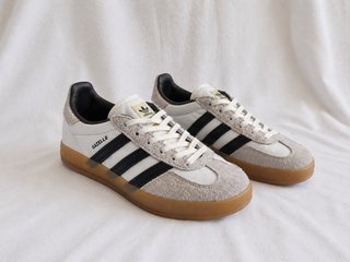 Adidas Gazelle Blancas/Negras Originales