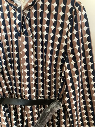 Vestido elegante estampado talla M
