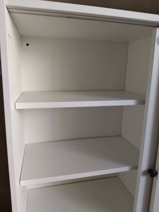 Vitrina HAUGA IKEA Blanca 105x116