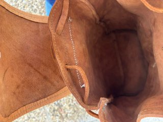 Mochila Cuero Vacuno Marrón