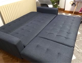 Sofá Cama Chase Lounge Azul Oscuro