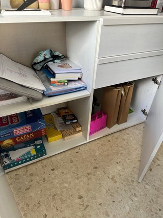 Aparador y mesa extensible con 6 sillas comedor