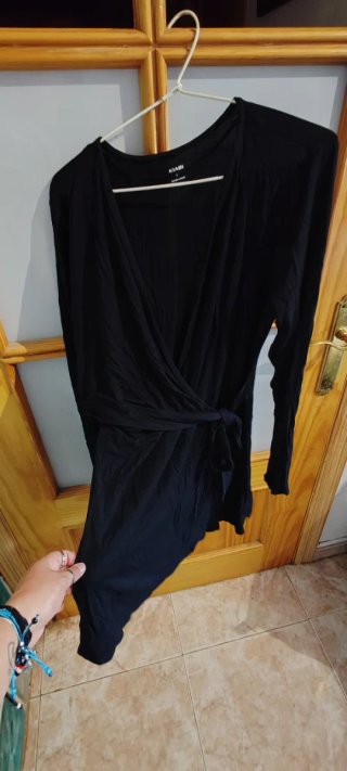 Camiseta premamá/lactancia verde Talla M
