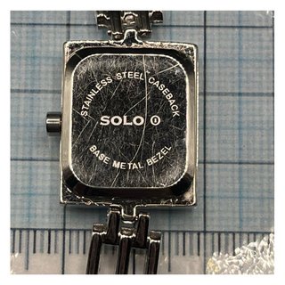 Orologio vintage Donna SOLO - Design Quadrato
