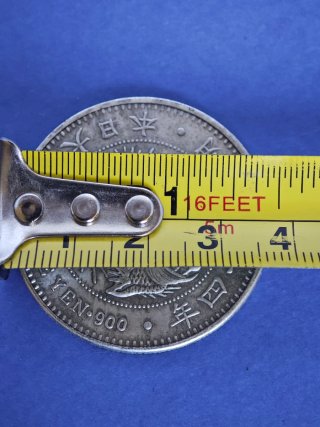 Moneta Giapponese 1 Yen Argento 1900