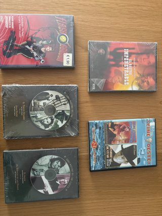 Lote 5 Películas DVD Clásicas Cine