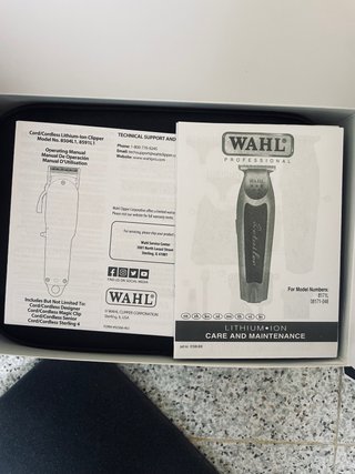 Combo Wahl Barber Kit Negro