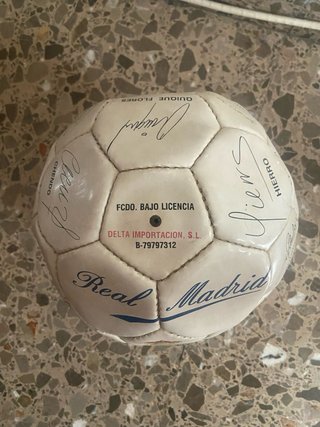 Balón Real Madrid Firmado