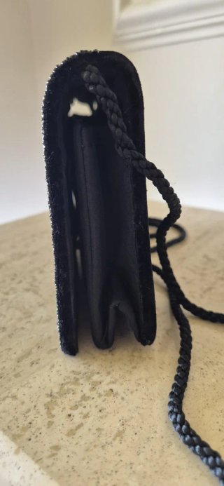 Bolso de fiesta vintage negro