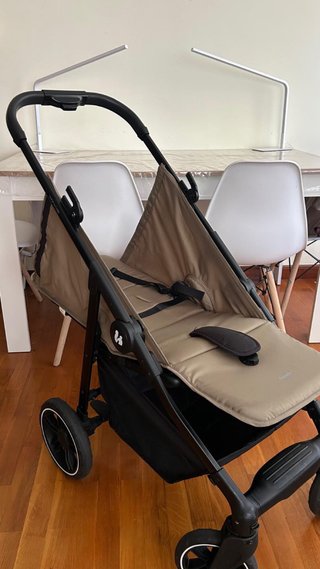 Silla de paseo color beige