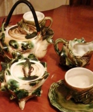 Servizio da 6 caffè conchiglia designer