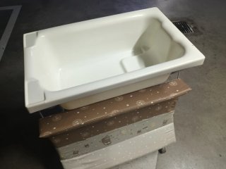 Bañera para bebé con soporte