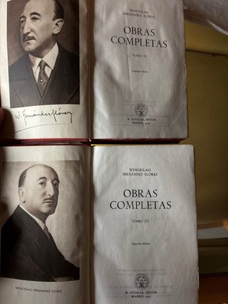 Wenceslao F. Flórez. Obras Completas Aguilar