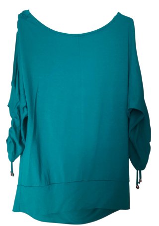 Camiseta Teal Cut-Out