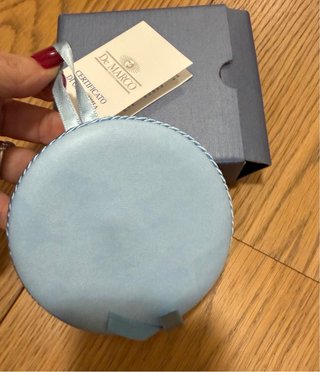 Medaglione Culla Argento 925 Nuovo