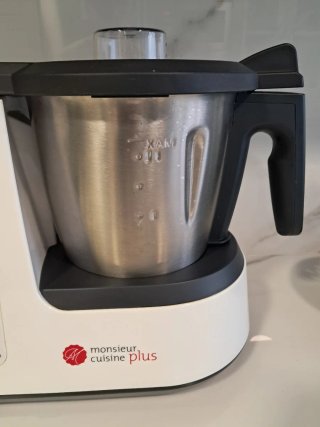 Robot da cucina Monsieur Cuisine Plus Silvercrest in argento