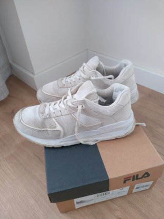 Zapatillas Fila Mujer Gris y Rosa NUEVAS