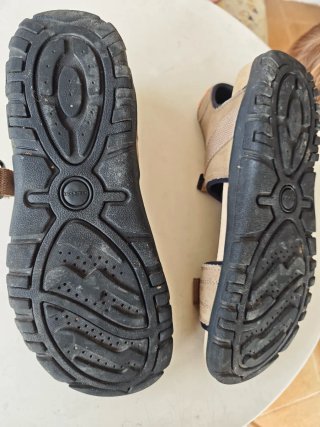 Sandalias Geox Beige/Naranja Talla 44