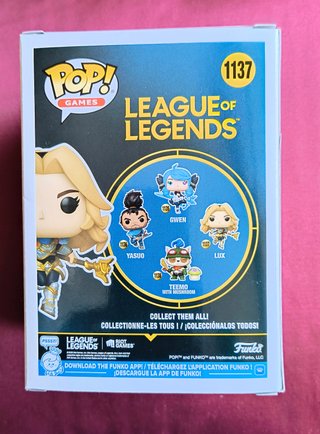 Funko Pop! League of Legends Lux #1137 Nuova