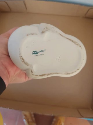 Cisne de porcelana decorativo