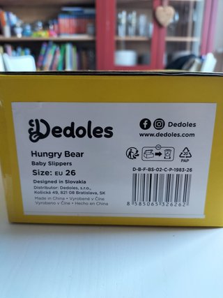 Pantofole Dedoles Bambino Tg 26