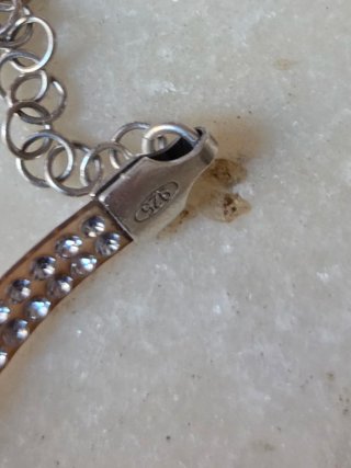 Braccialetto donna con strass