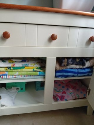 Cómoda cambiador infantil