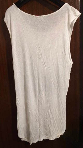 Camiseta Tex sin mangas con encaje