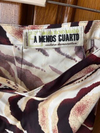 Conjunto vintage blazer y falda A MENOS CUARTO