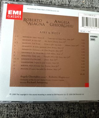 3CD Angela Gheorghiu EMI Classics lote