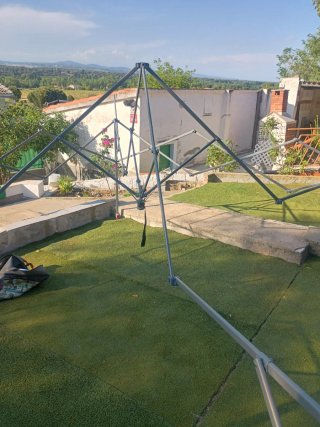 Carpa plegable 3x3 (sin lona).